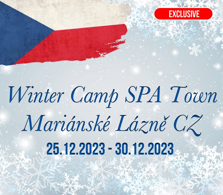 Figure Skating Winter Camp 2023 in Marianske Lazne, Czech Republic | Popular winter resort SPA town