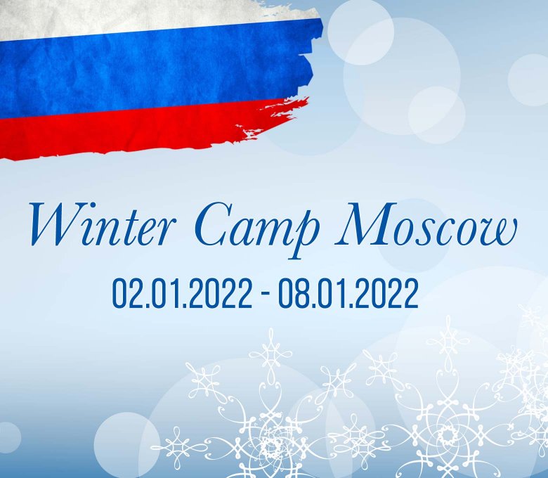 ziemas daiļslidošanas nometne visu vecumu bērniem maija svētku brīvlaikā, pilsētā Zelrnograd, Maskavas apgabals, Krievija