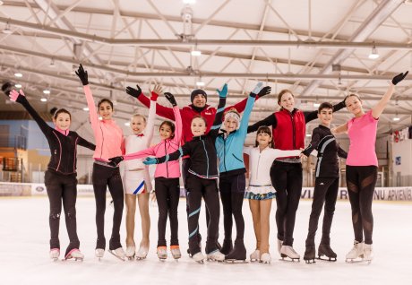 Figure skating school of A.Ryabinin in Moscow