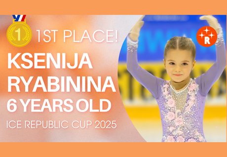 Ice Republic Autumn Cup 2025 rezultāti: Ksenija Rjabiņina iegūst 1. vietu Rīgā